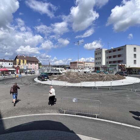 Budowa Rzeszowskiego Centrum Komunikacyjnego [lipiec 2023] - fot 20